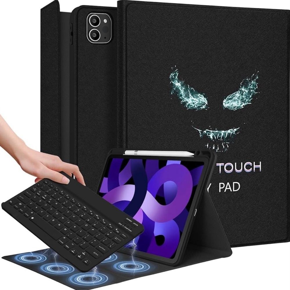 Black Tablet Case with Keyboard
